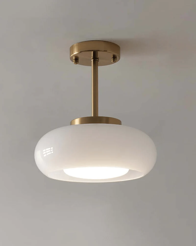 Aurelin Inspired Gold Iron Glass Pendant Light By Elorin Euroselle