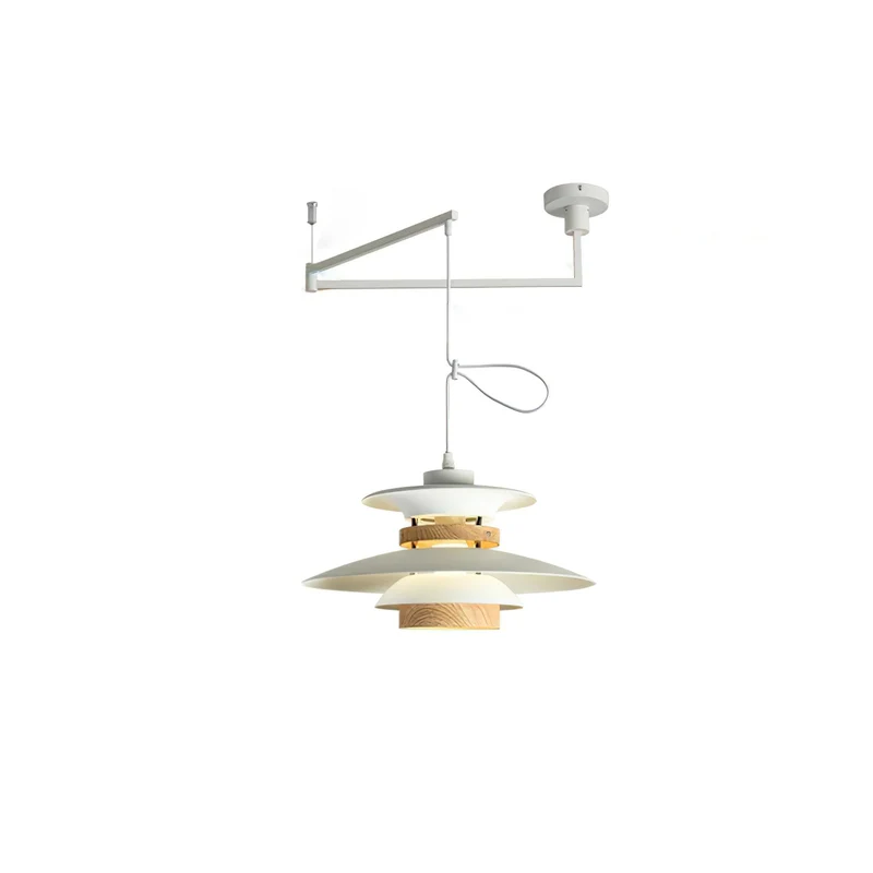 Larsen Four-Shade LED Pendant Light With Swivel Arms Euroselle