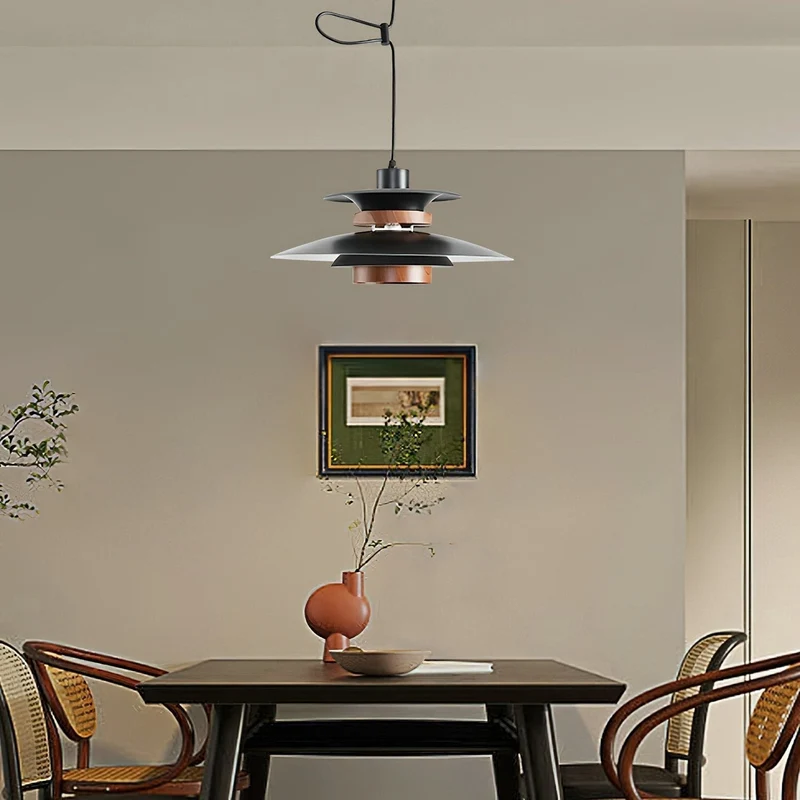 Larsen Four-Shade LED Pendant Light With Swivel Arms Euroselle
