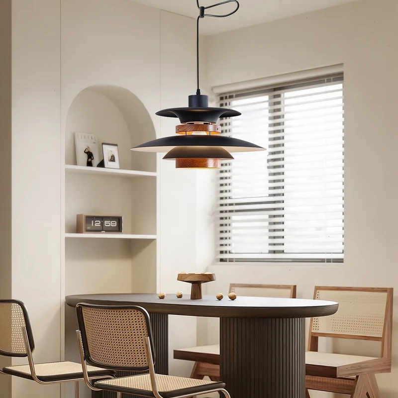 Larsen Four-Shade LED Pendant Light With Swivel Arms Euroselle