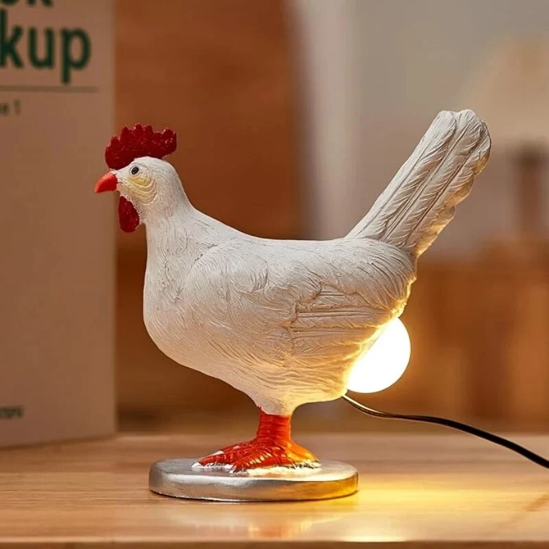 ChickenLamp Funny Table Lamp In The Shape Of A Chicken