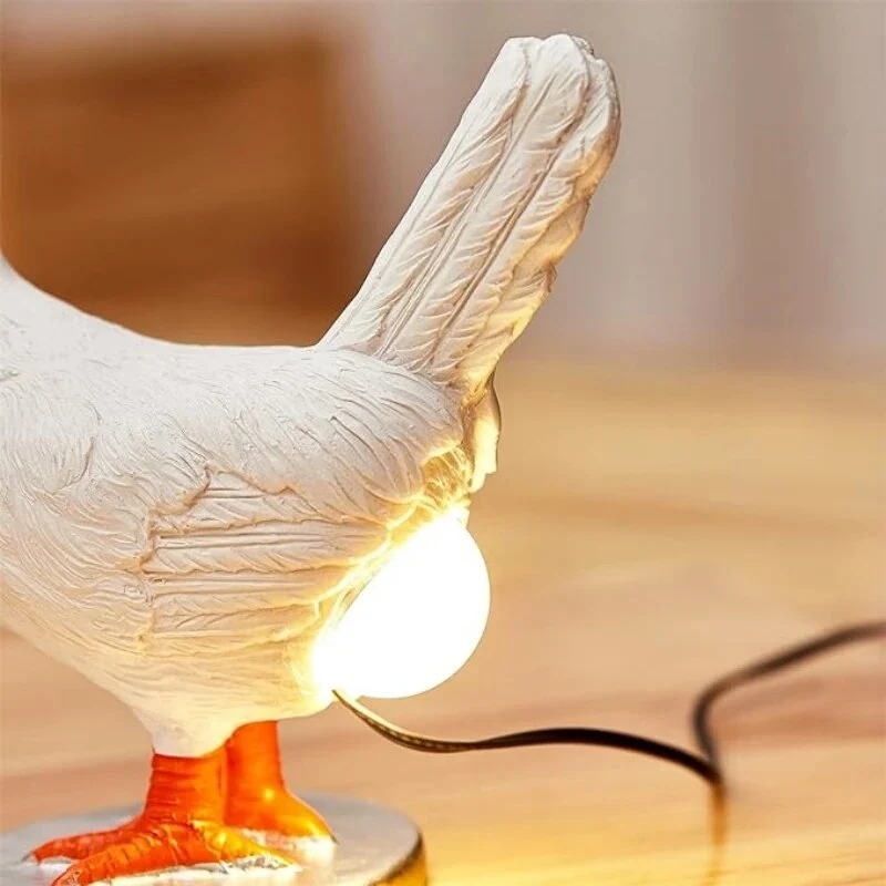 ChickenLamp Funny Table Lamp In The Shape Of A Chicken