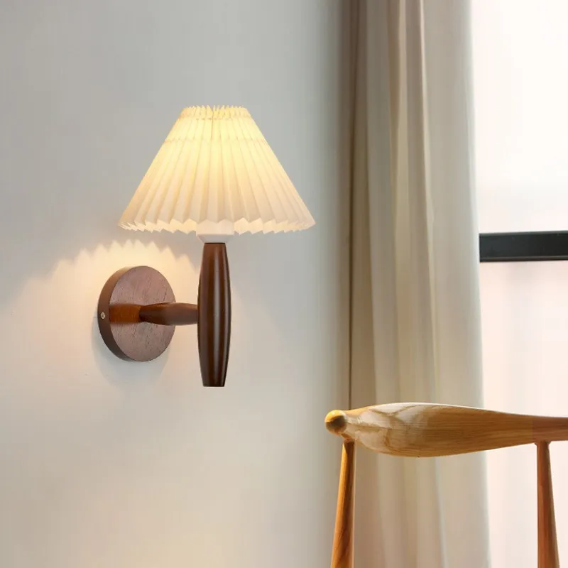 WoodLuxe Modern Wooden Wall Light Fixture By Euroselle