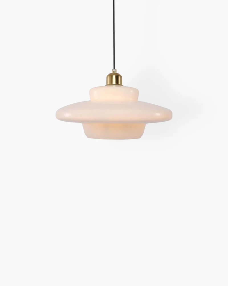 Serenelle Timeless Brushed Brass Pendant Light Euroselle