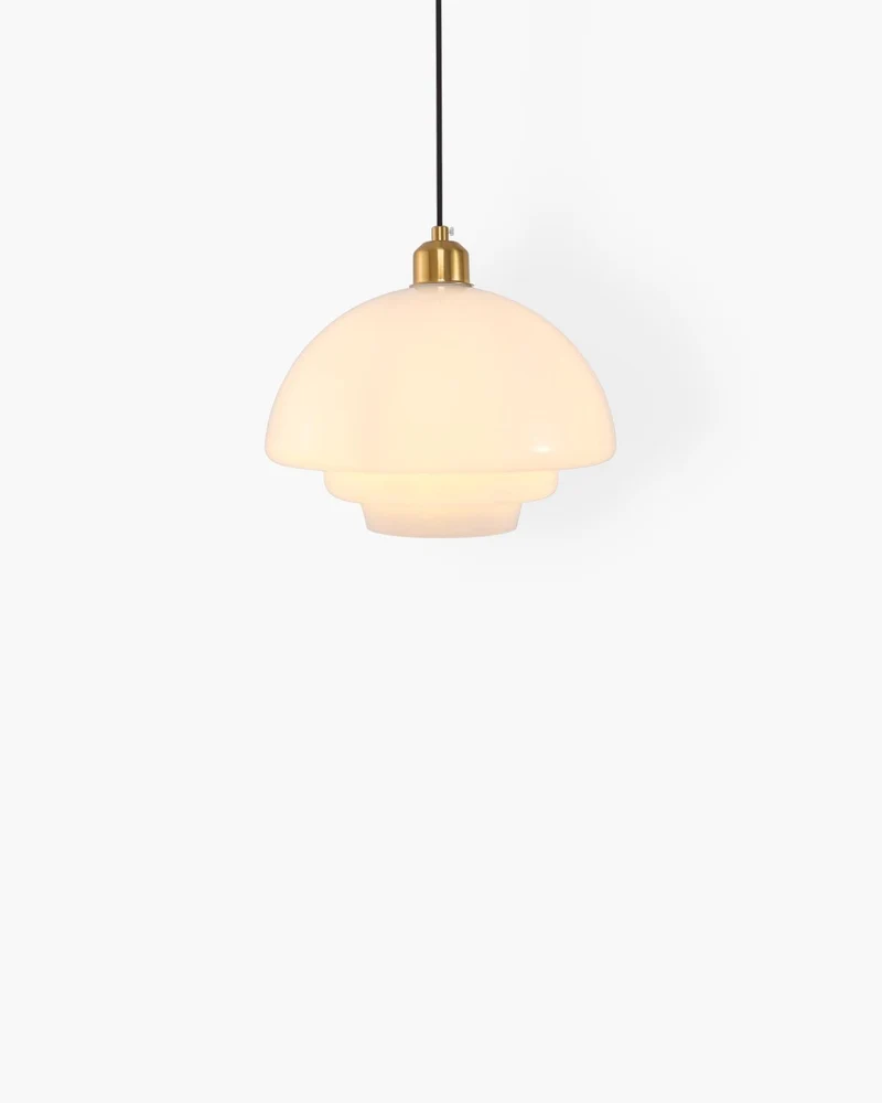 Serenelle Timeless Brushed Brass Pendant Light Euroselle