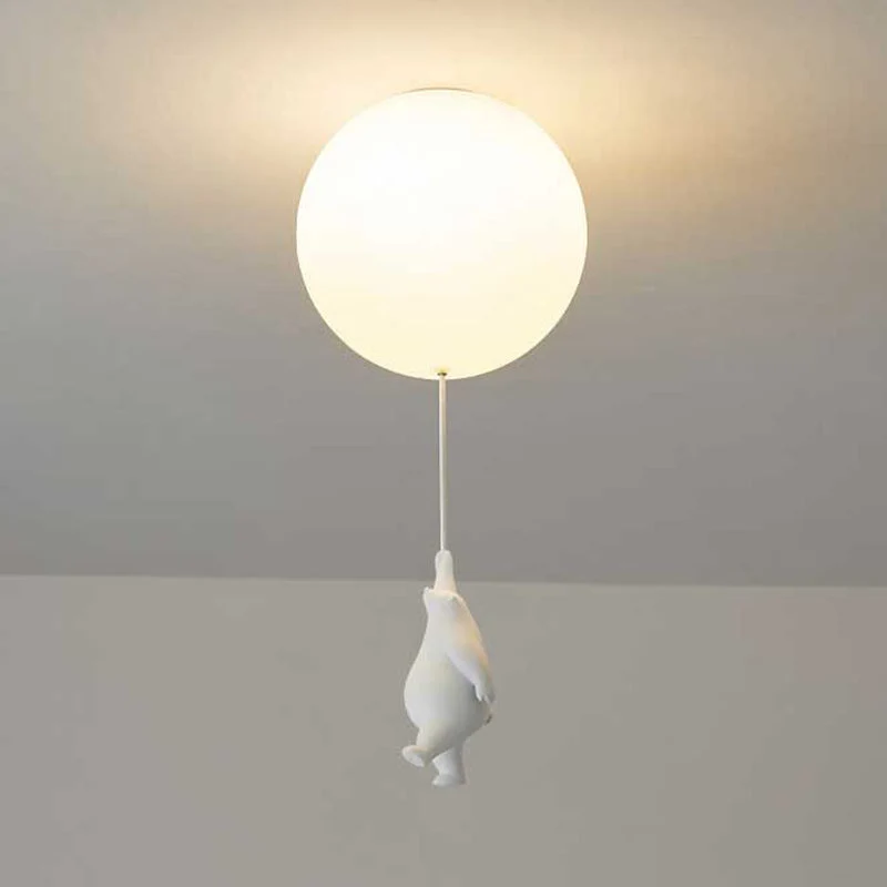 Ballora Bear LED Pendant Ceiling Light For Kids By Euroselle