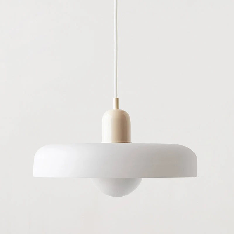 KiraGlass Colored Glass Geometric Bauhaus Pendant Light