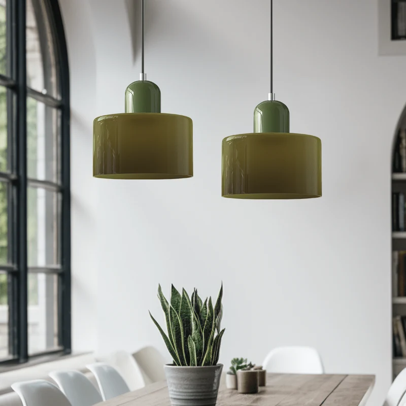 Euroselle Astra Bauhaus Pendant Lamp, Modern Ceiling Light Fixture