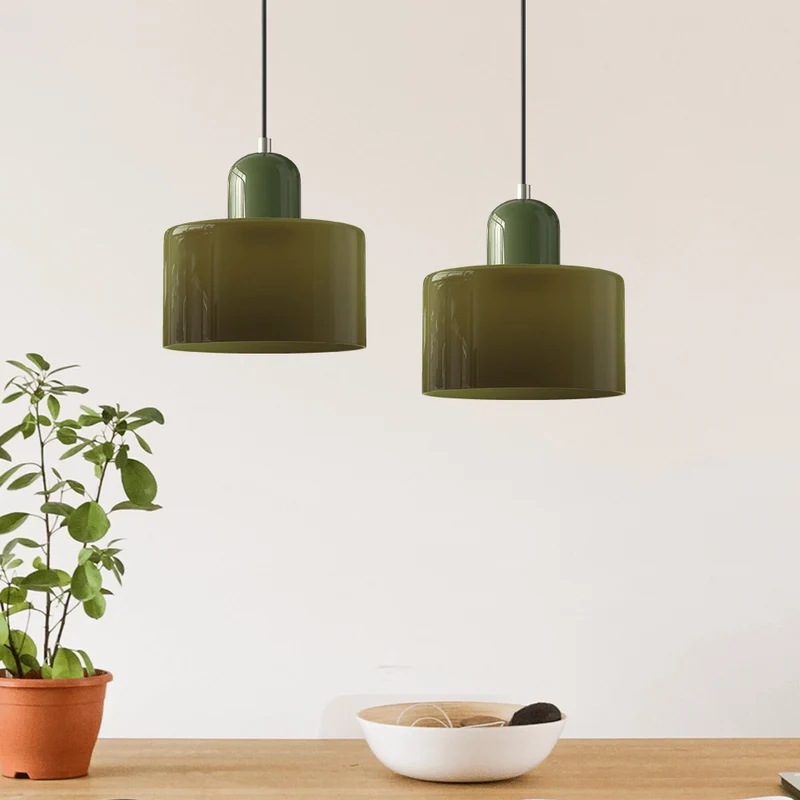Euroselle Astra Bauhaus Pendant Lamp, Modern Ceiling Light Fixture