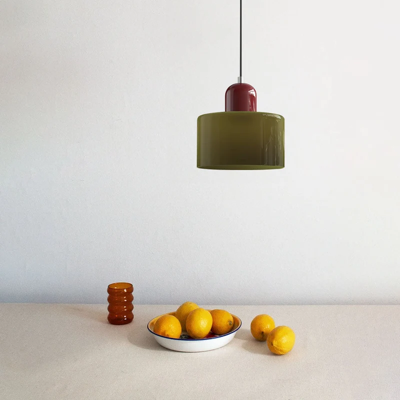 Euroselle Astra Bauhaus Pendant Lamp, Modern Ceiling Light Fixture