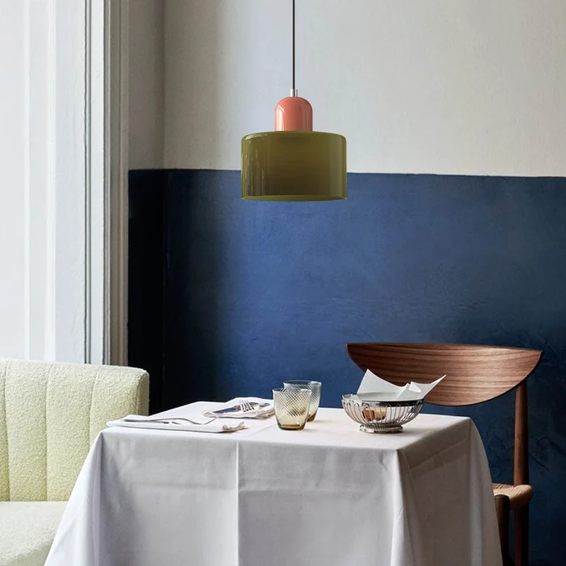 Euroselle Astra Bauhaus Pendant Lamp, Modern Ceiling Light Fixture