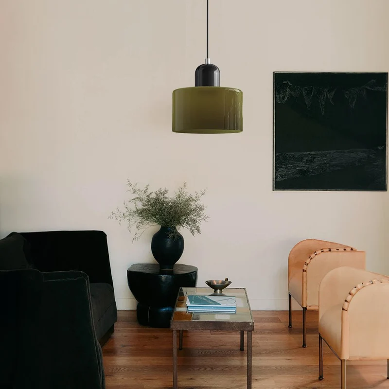 Euroselle Astra Bauhaus Pendant Lamp, Modern Ceiling Light Fixture