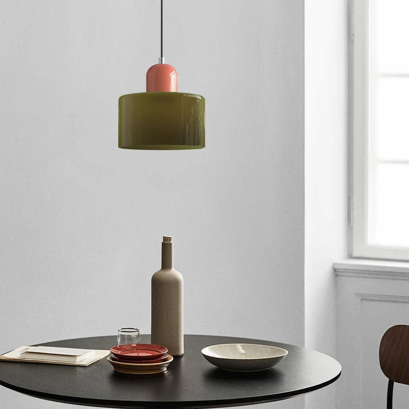 Euroselle Astra Bauhaus Pendant Lamp, Modern Ceiling Light Fixture