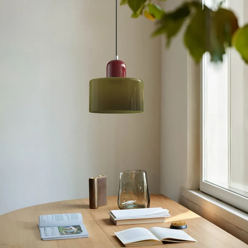 Euroselle Astra Bauhaus Pendant Lamp, Modern Ceiling Light Fixture