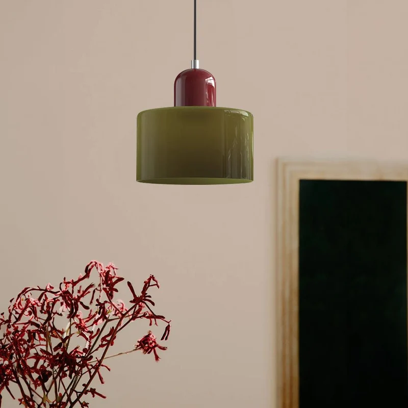 Euroselle Astra Bauhaus Pendant Lamp, Modern Ceiling Light Fixture