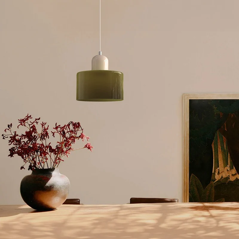Euroselle Astra Bauhaus Pendant Lamp, Modern Ceiling Light Fixture