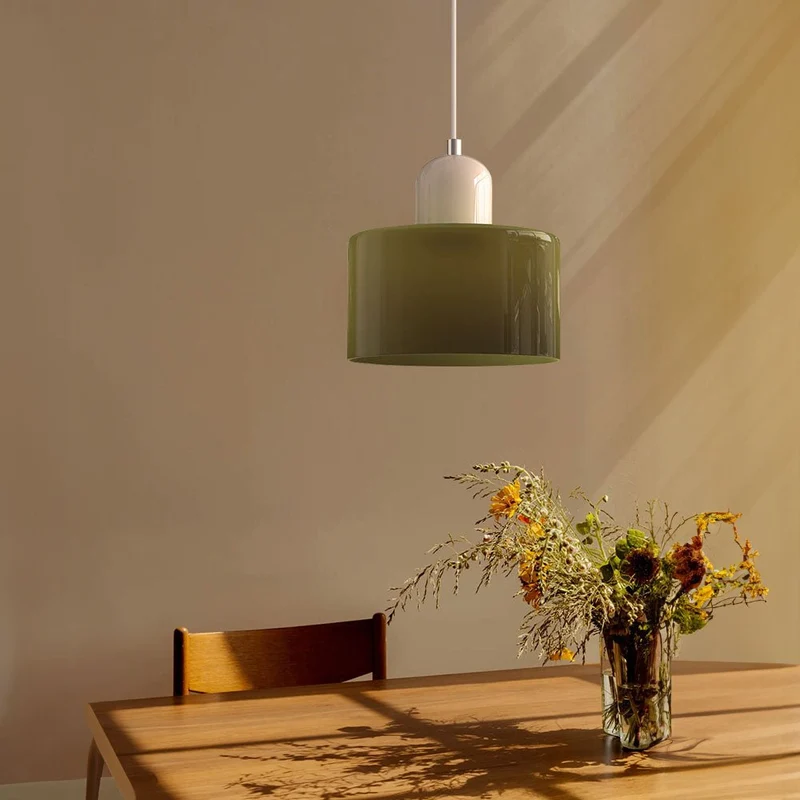 Euroselle Astra Bauhaus Pendant Lamp, Modern Ceiling Light Fixture