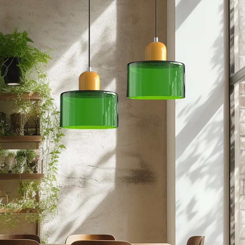 Euroselle Astra Bauhaus Pendant Lamp, Modern Ceiling Light Fixture