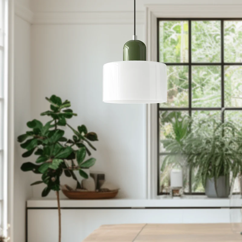 Euroselle Astra Bauhaus Pendant Lamp, Modern Ceiling Light Fixture