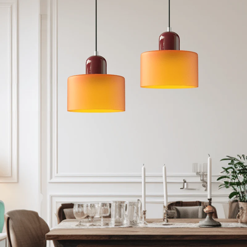 Euroselle Astra Bauhaus Pendant Lamp, Modern Ceiling Light Fixture