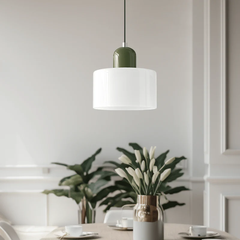 Euroselle Astra Bauhaus Pendant Lamp, Modern Ceiling Light Fixture