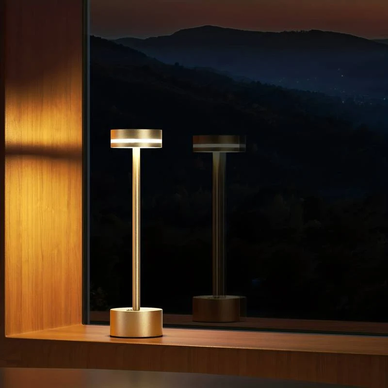 Cosmic Elegance Lamp Euroselle Portable Rechargeable LED Table Light