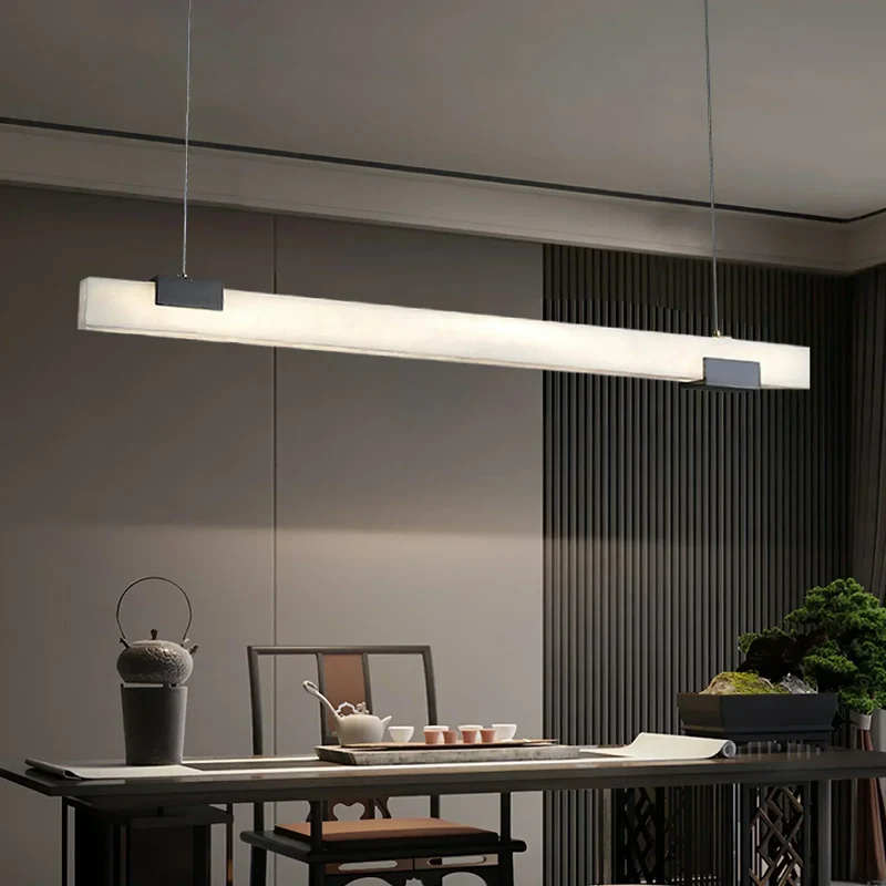 Winnie Alabaster Pendant Light By Euroselle For Dining Room Ambiance