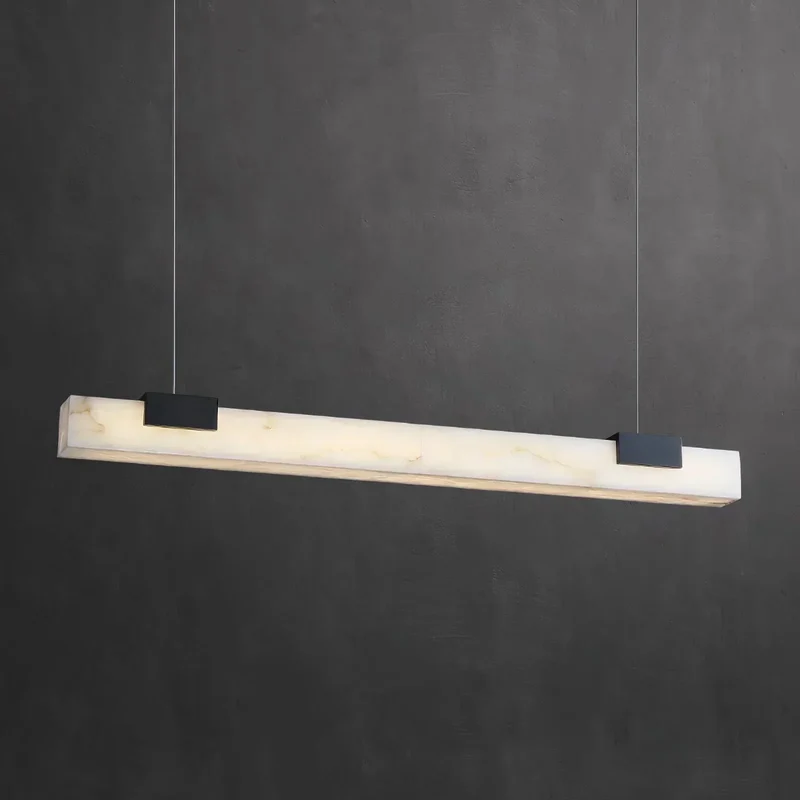 Winnie Alabaster Pendant Light By Euroselle For Dining Room Ambiance
