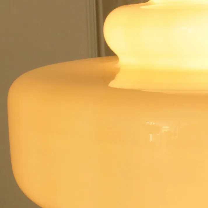 Euroselle Bauhaus Gourd Glass Pendant Light Fixture