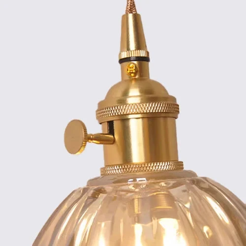 Euroselle Vintage Gleam Glass Pendants With Floral Design