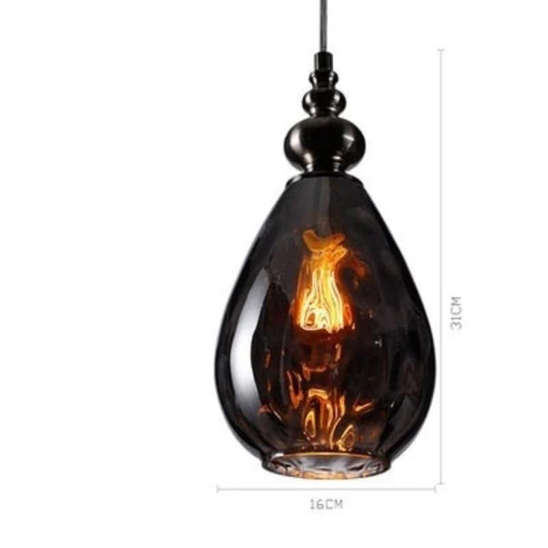 Sergia Nordic Modern Drop Glass Pendant Lamp Euroselle