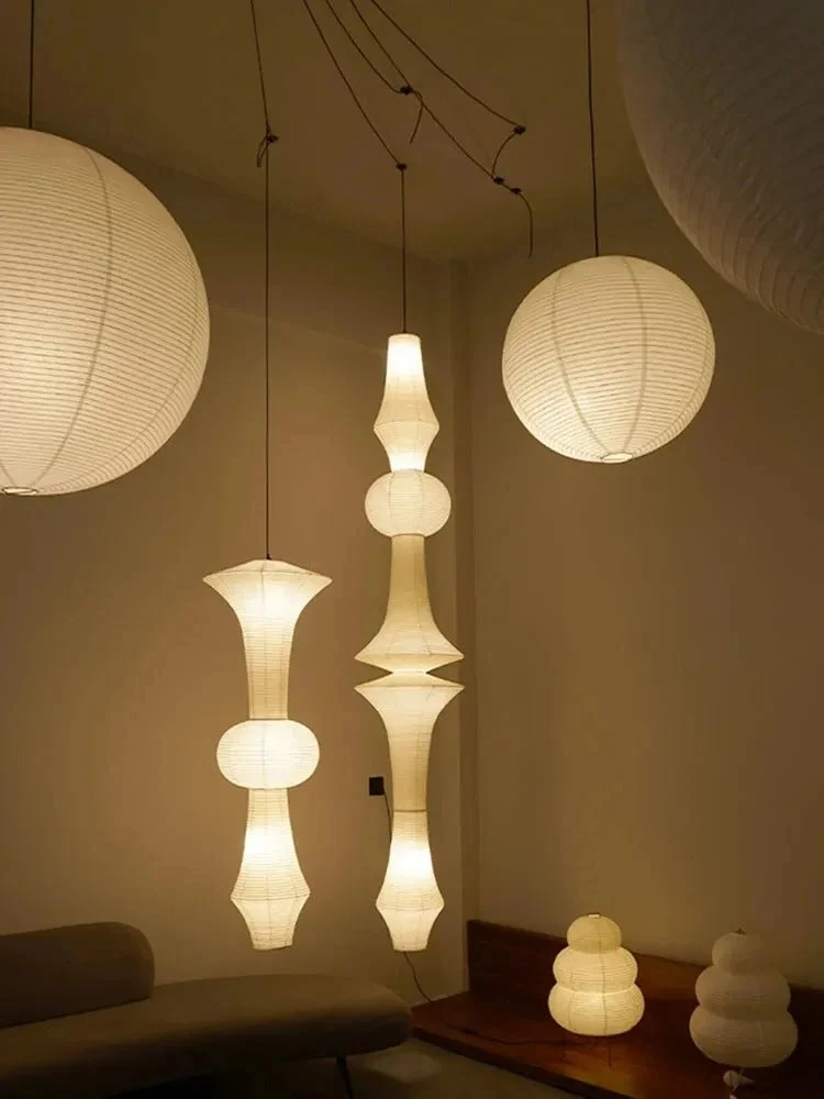 Euroselle Wabi Sculpture Pendant Lights For Living Spaces