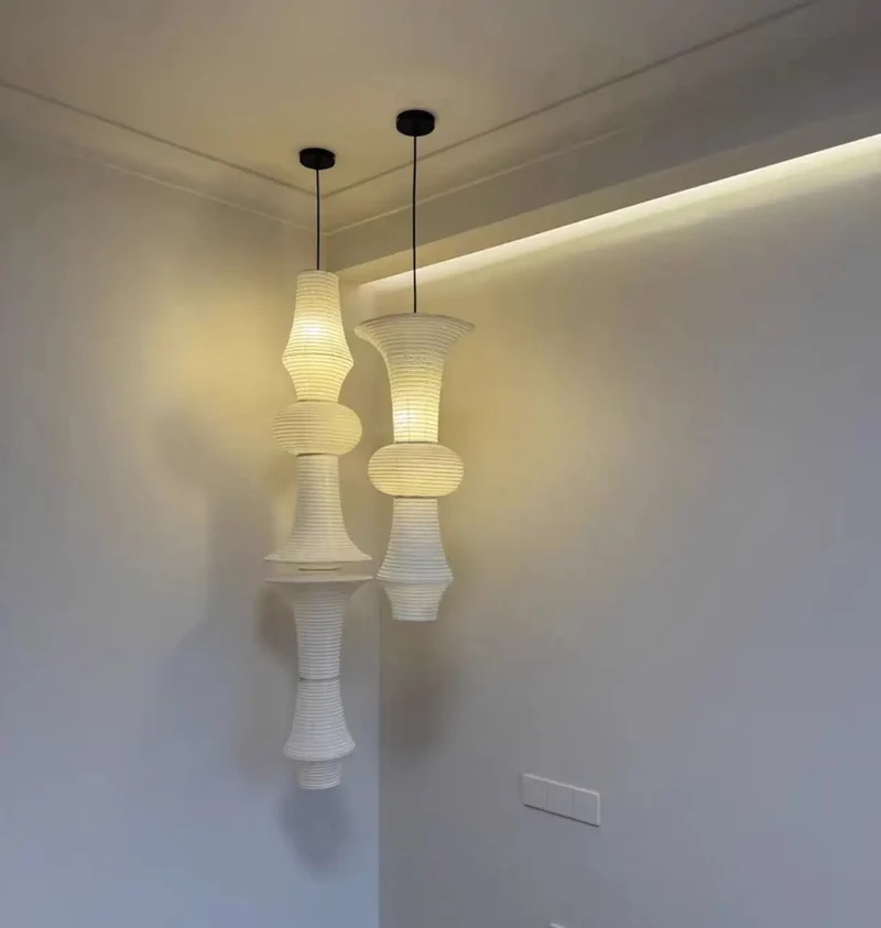 Euroselle Wabi Sculpture Pendant Lights For Living Spaces