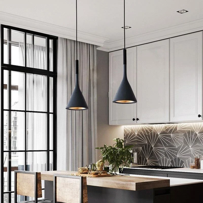 Euroselle Nordic Cone Shaped Pendant Lights Collection