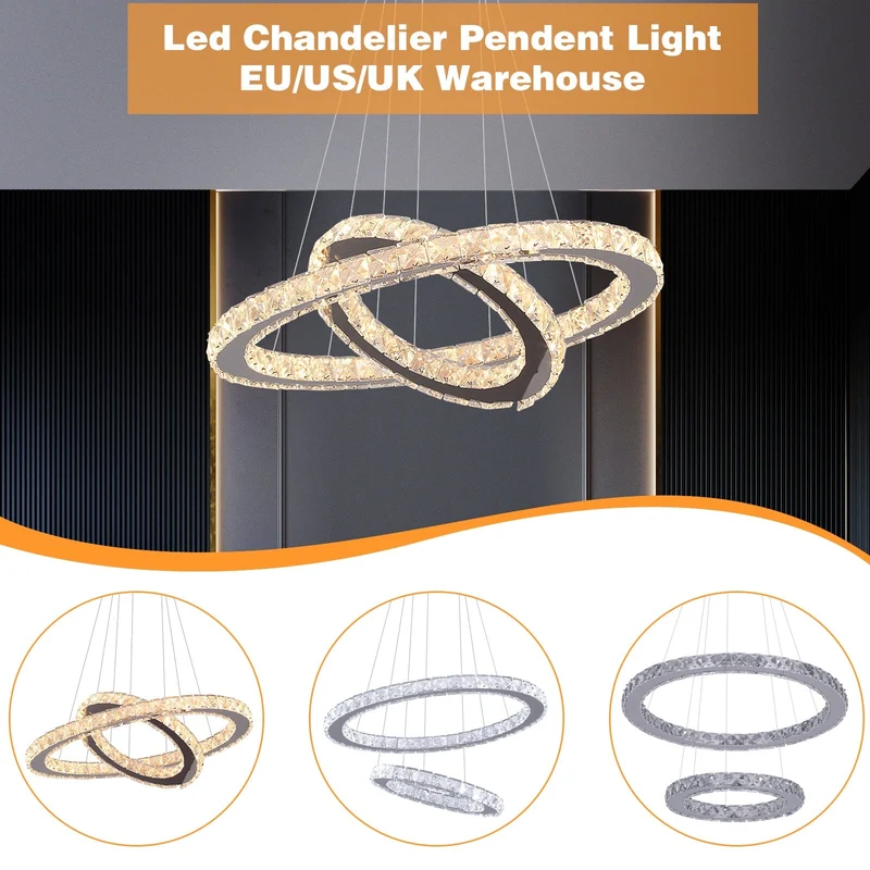 Euroselle Sierra Ring Pendant Light For Contemporary Homes