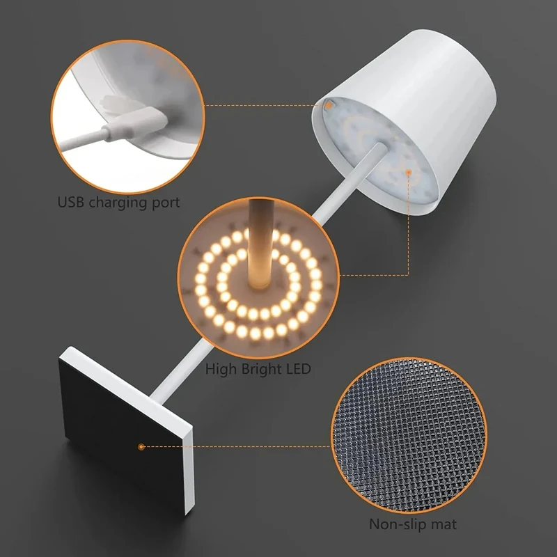Euroselle Wireless Table Lamp for Elegant Home Lighting