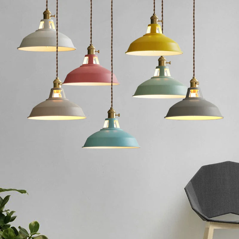 Auristo Nr1 Industrial Metal Pendant Light With Adjustable Chain From Euroselle