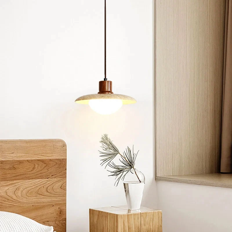 Kirenno Pendant Light With Modern Wabi Sabi Rustic Design