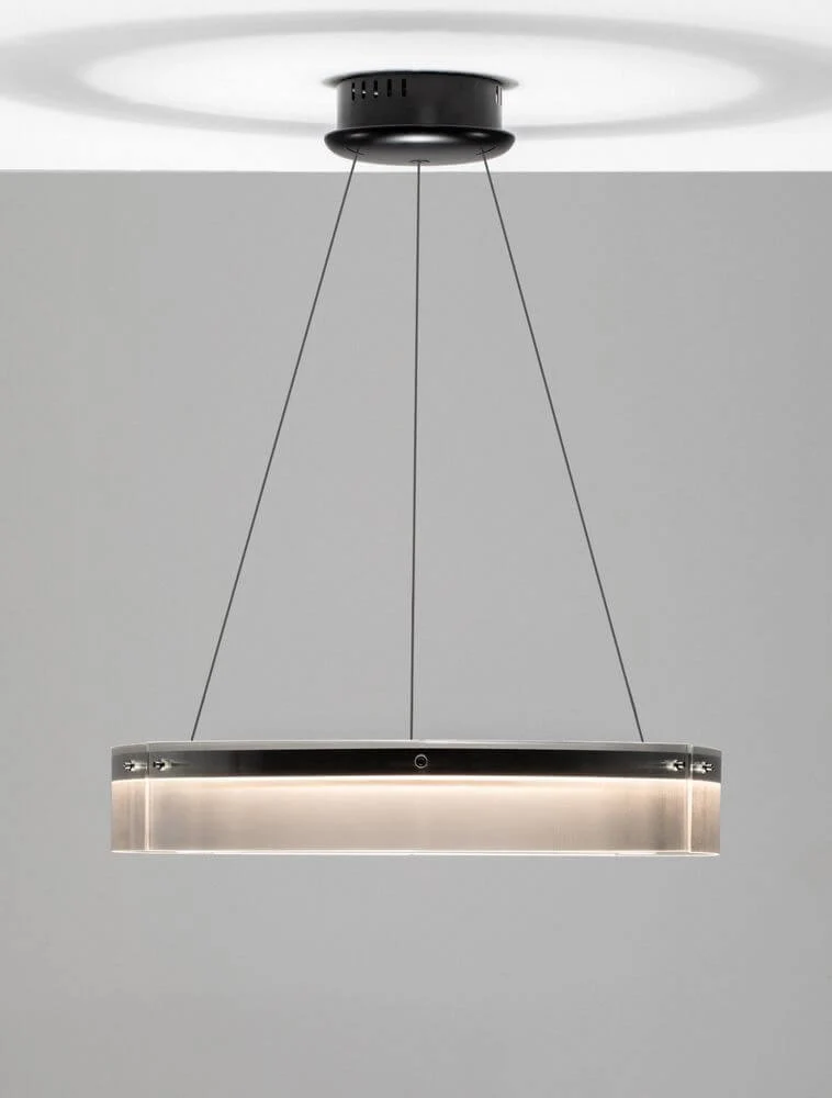 Pauline LED Pendelleuchte 3000K Schwarz