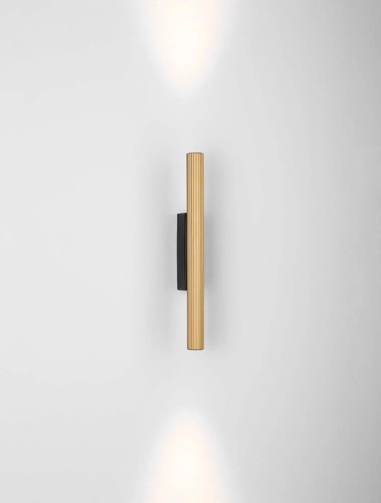 Paron LED Wandleuchte Geriffelt 3000K