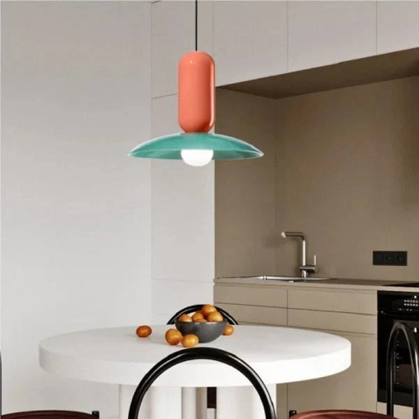 Liora Macaron Frisbee Pendant Light E27 For Kitchen Euroselle