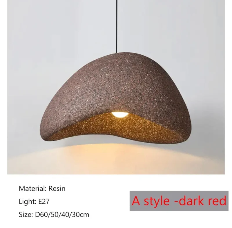 Euroselle Speckled Wabi Lights Lamp Polystyrene Resin Warm Glow