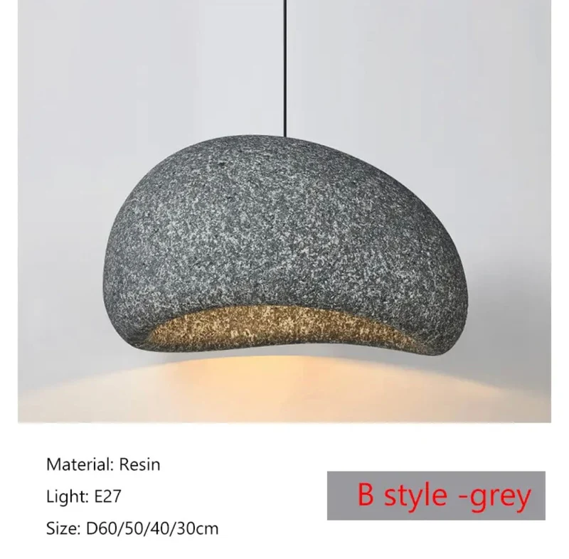 Euroselle Speckled Wabi Lights Lamp Polystyrene Resin Warm Glow