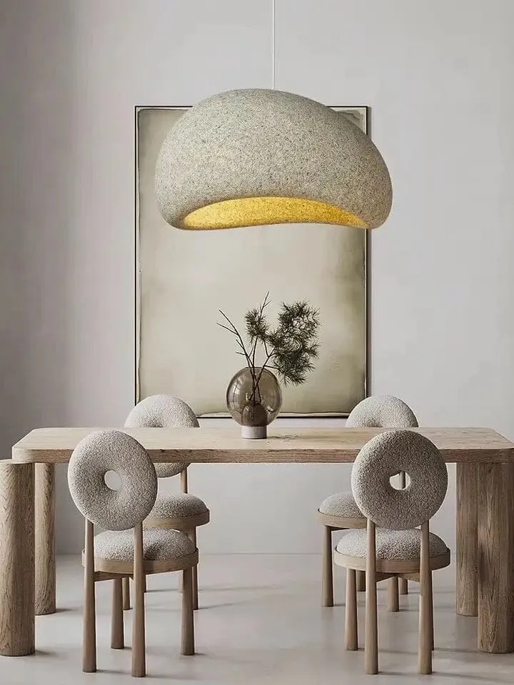 Euroselle Speckled Wabi Lights Lamp Polystyrene Resin Warm Glow