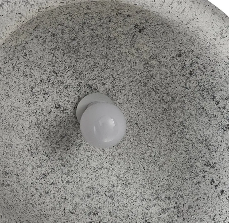 Euroselle Speckled Wabi Lights Lamp Polystyrene Resin Warm Glow