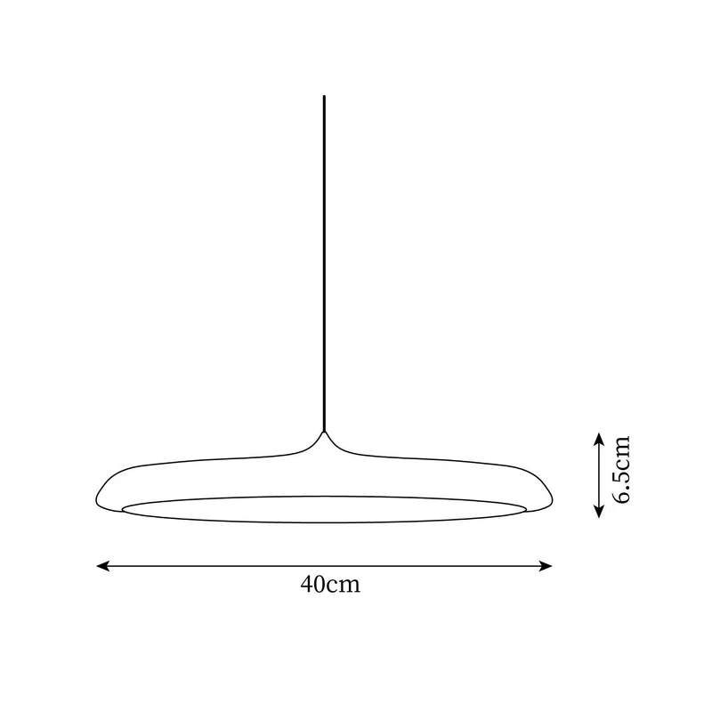 Astra Dining Pendant Light With Modern LED Illumination By Euroselle