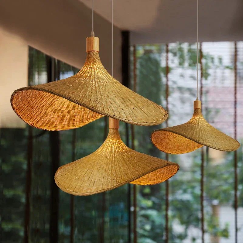 SylvaLoom Boho Bamboo Pendant Lamp Handmade And Sustainable Euroselle