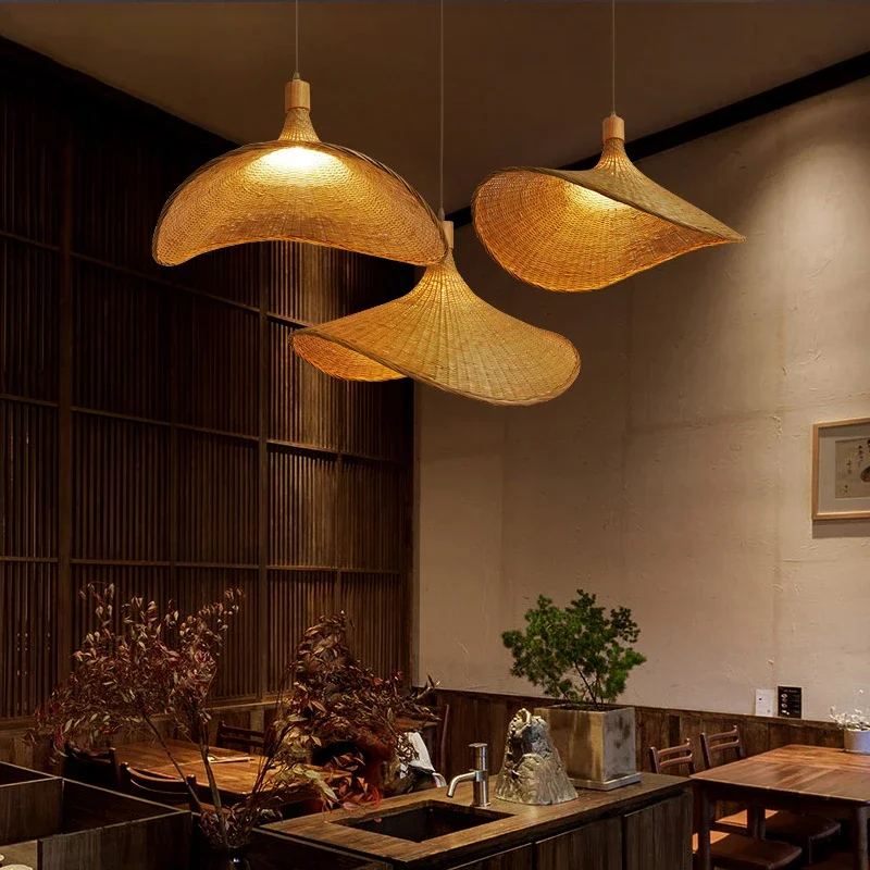 SylvaLoom Boho Bamboo Pendant Lamp Handmade And Sustainable Euroselle