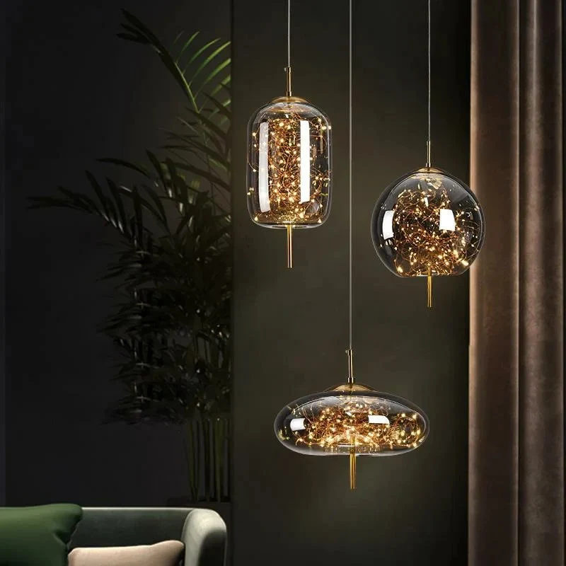 Twilight Spark Pendant Lamp Euroselle Lighting Fixture