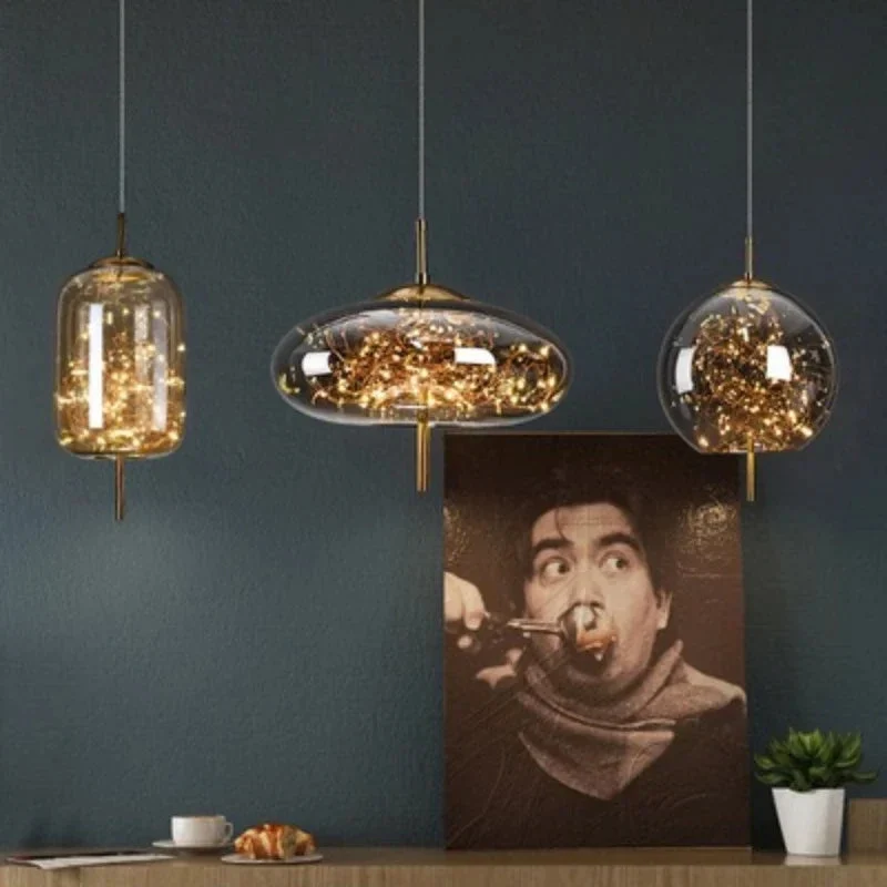 Twilight Spark Pendant Lamp Euroselle Lighting Fixture
